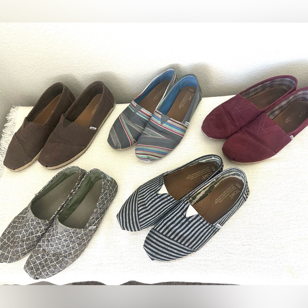 Set of Casual Slip-On Shoes